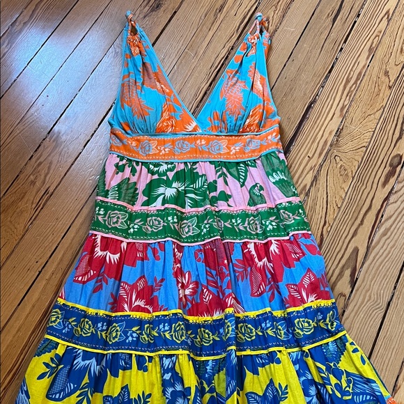 FARM RIO Lace Garden Mix Dress - Picture 8 of 15